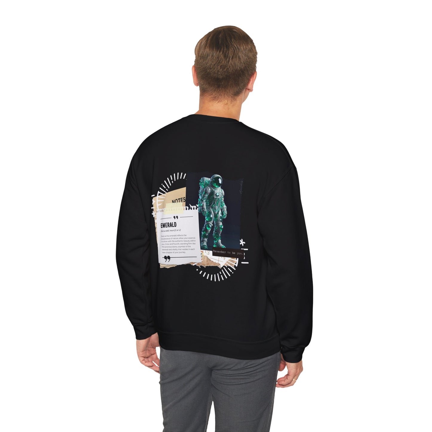 Unisex Sweatshirt - Emerald - Pardalês_Free Lifestyle