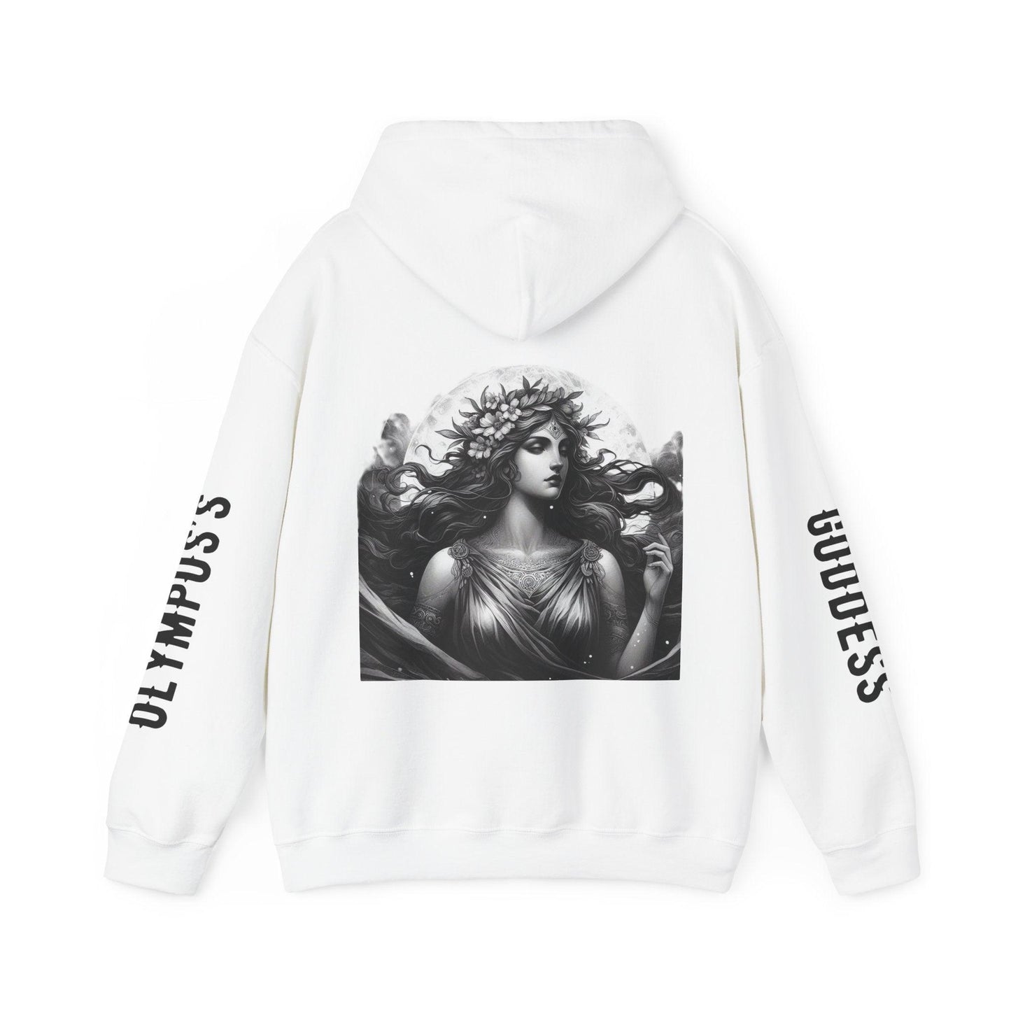 Unisex Hooded Sweatshirt - Olympus's Goddess Demeter - Pardalês_Free Lifestyle