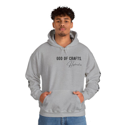 Unisex Hooded Sweatshirt - Olympus's God Hephaestus - Pardalês_Free Lifestyle