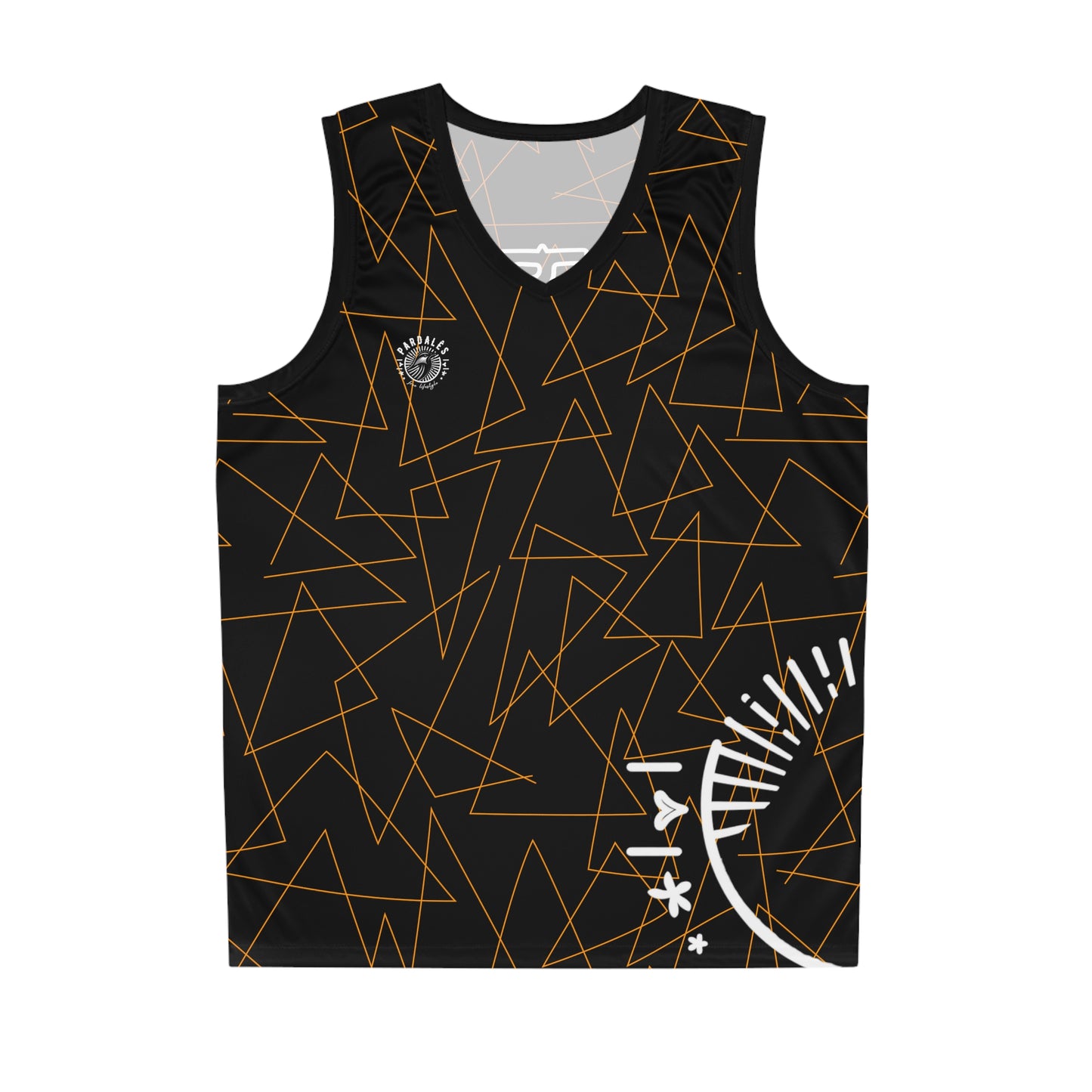 Basketball Shirt - Triangles Printify