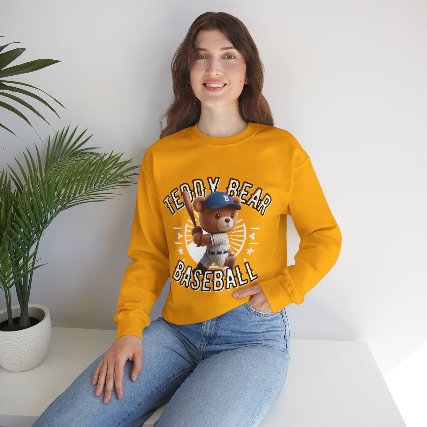 Unisex Sweatshirt - Teddy Baseball - Pardalês_Free Lifestyle