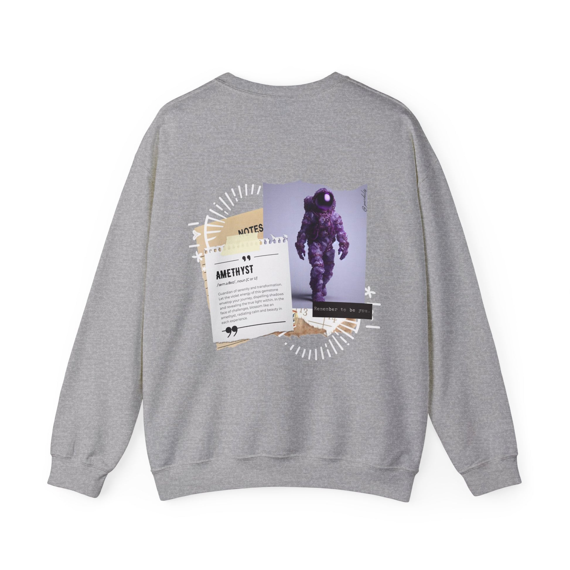 Unisex Sweatshirt - Amethyst - Pardalês_Free Lifestyle