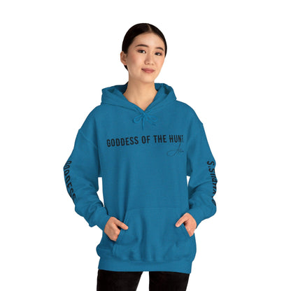 Unisex Hooded Sweatshirt - Olympus's Goddess Artemis - Pardalês_Free Lifestyle