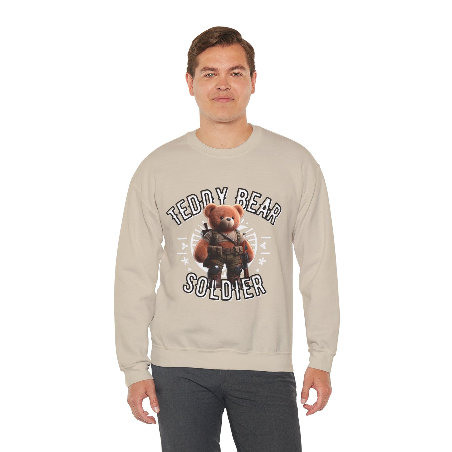 Unisex Sweatshirt - Teddy Soldier - Pardalês_Free Lifestyle