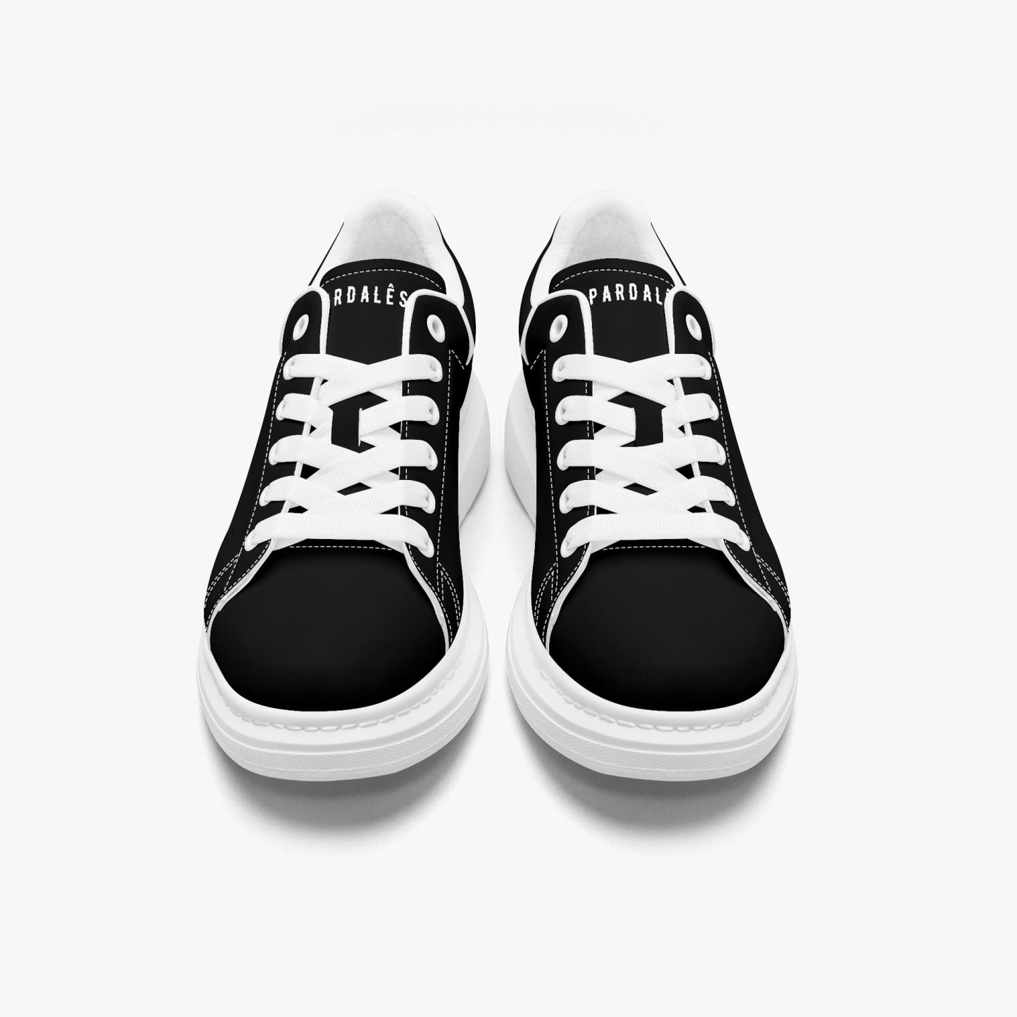 978. Leather Oversized Sneakers - Tongue Printable Pardalês_Free Lifestyle