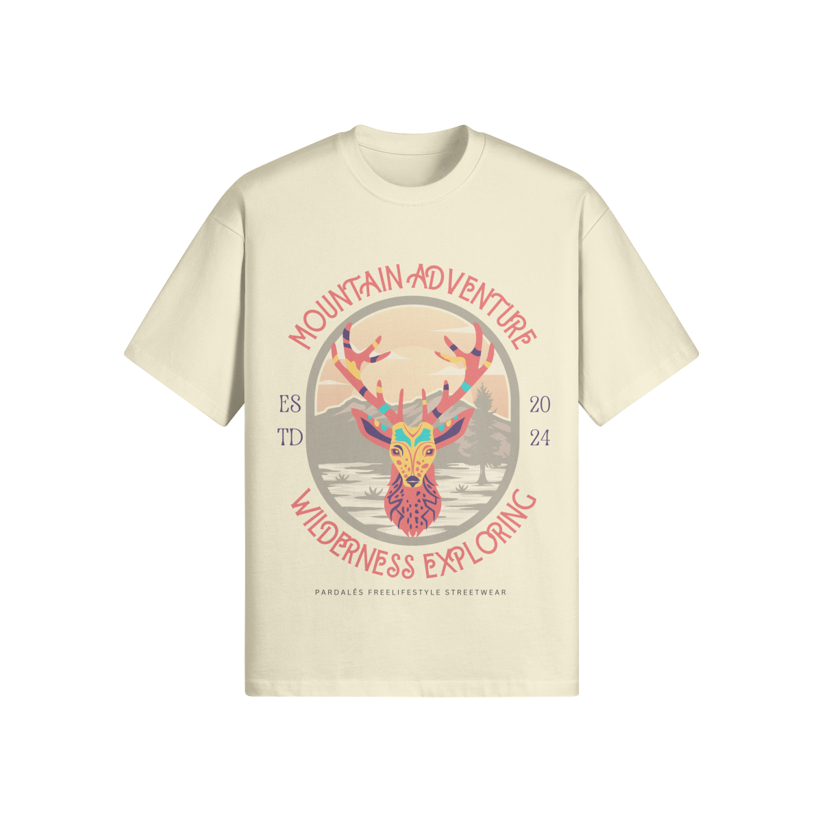 Oversize t-shirt Deer