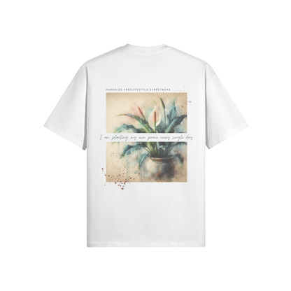 Oversize t-shirt Peace Lily