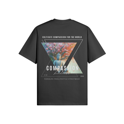 Oversize t-shirt Buda Compassion