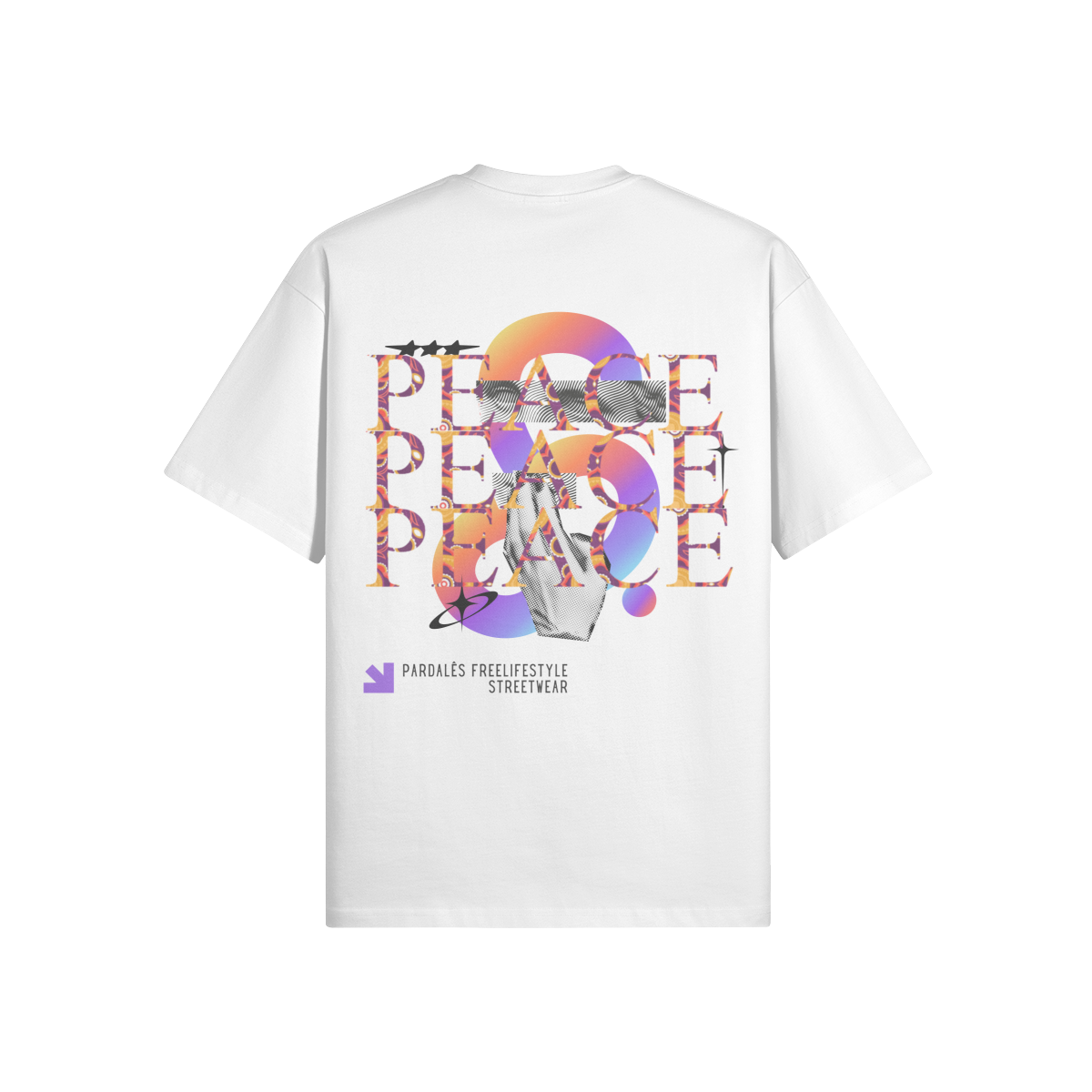 Oversize t-shirt Peace