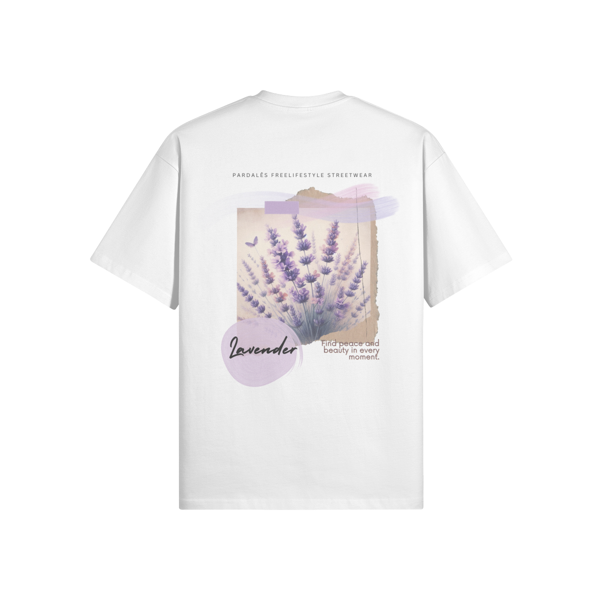 Oversize t-shirt Lavender