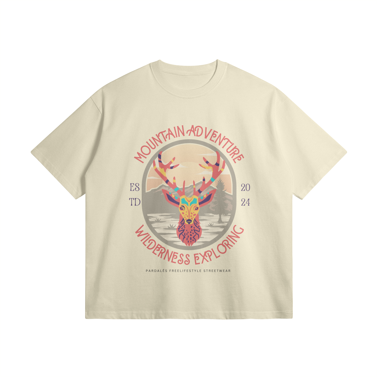 Oversize t-shirt Deer