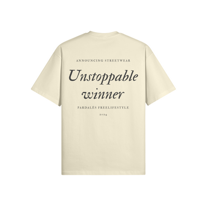 Oversize t-shirt winner