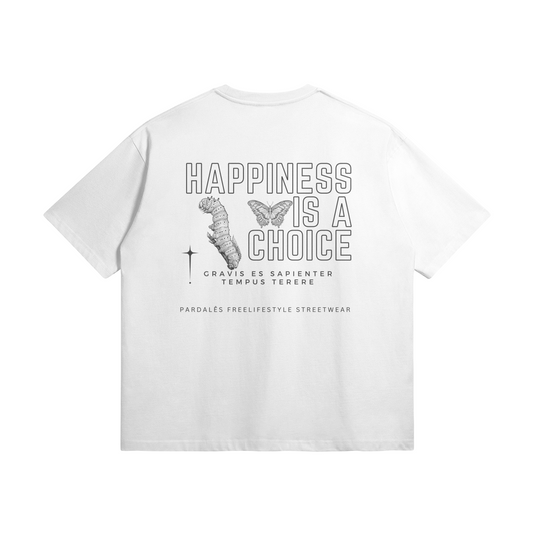 Oversize t-shirt Happiness