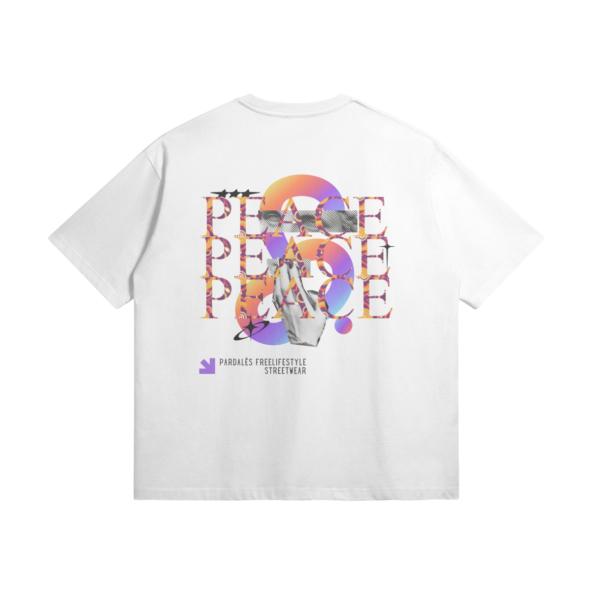 Oversize t-shirt Peace