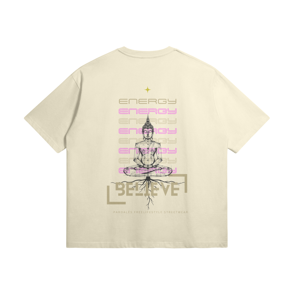 Oversize t-shirt Buda Belive