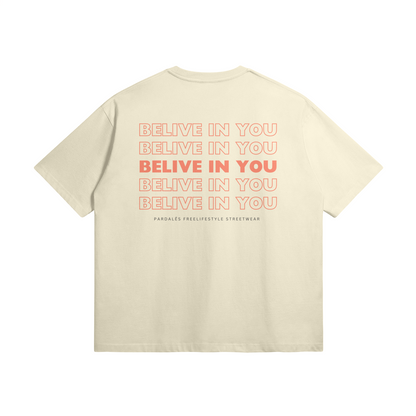 Oversize t-shirt Belive