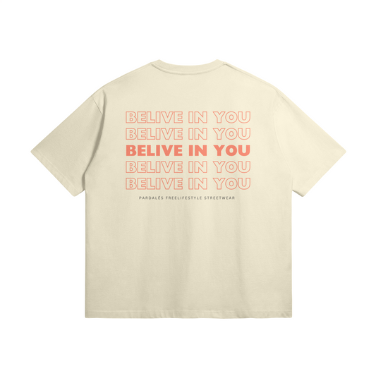 T-shirt Unisex Oversize Belive