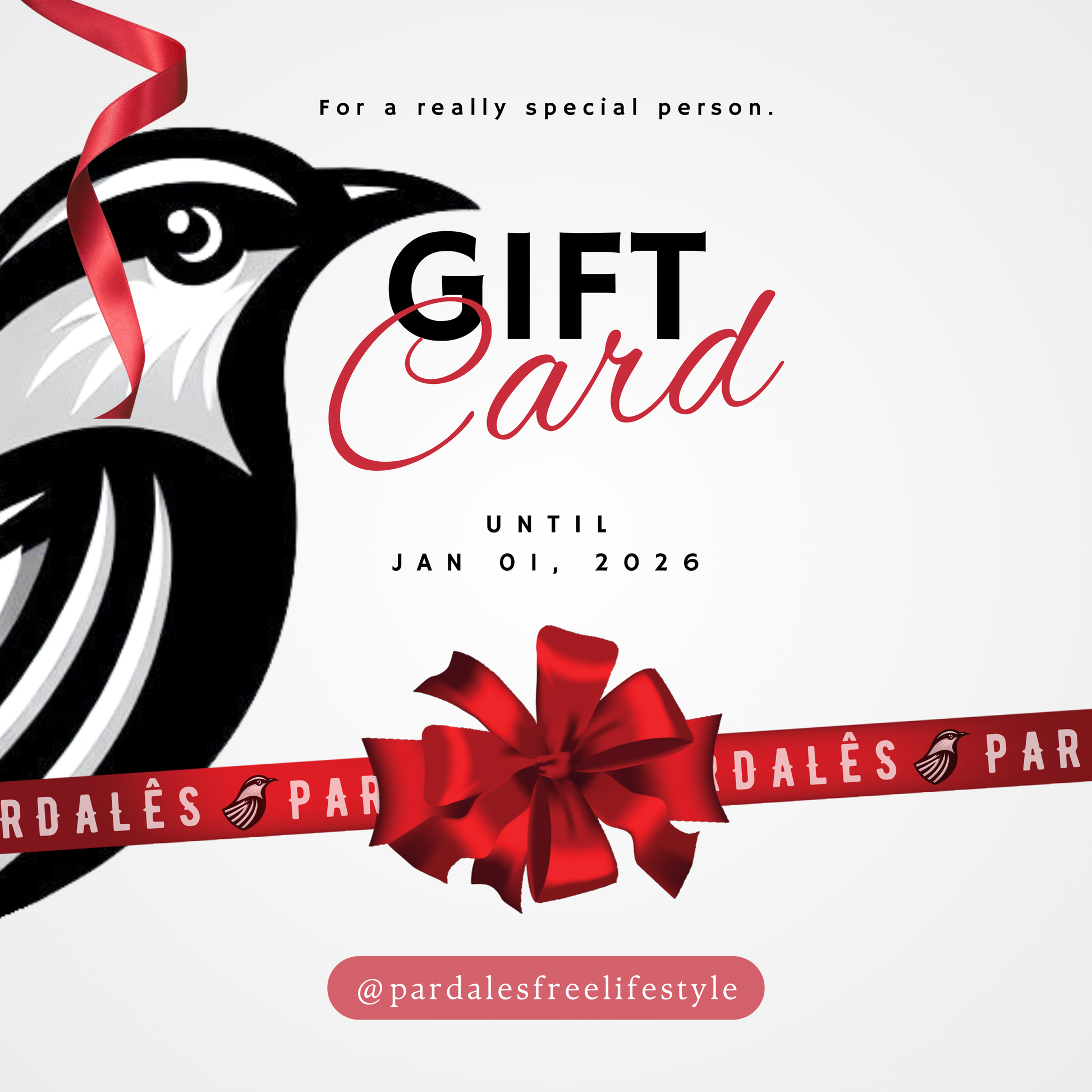 Gift Card Pardalês - Pardalês_Free Lifestyle