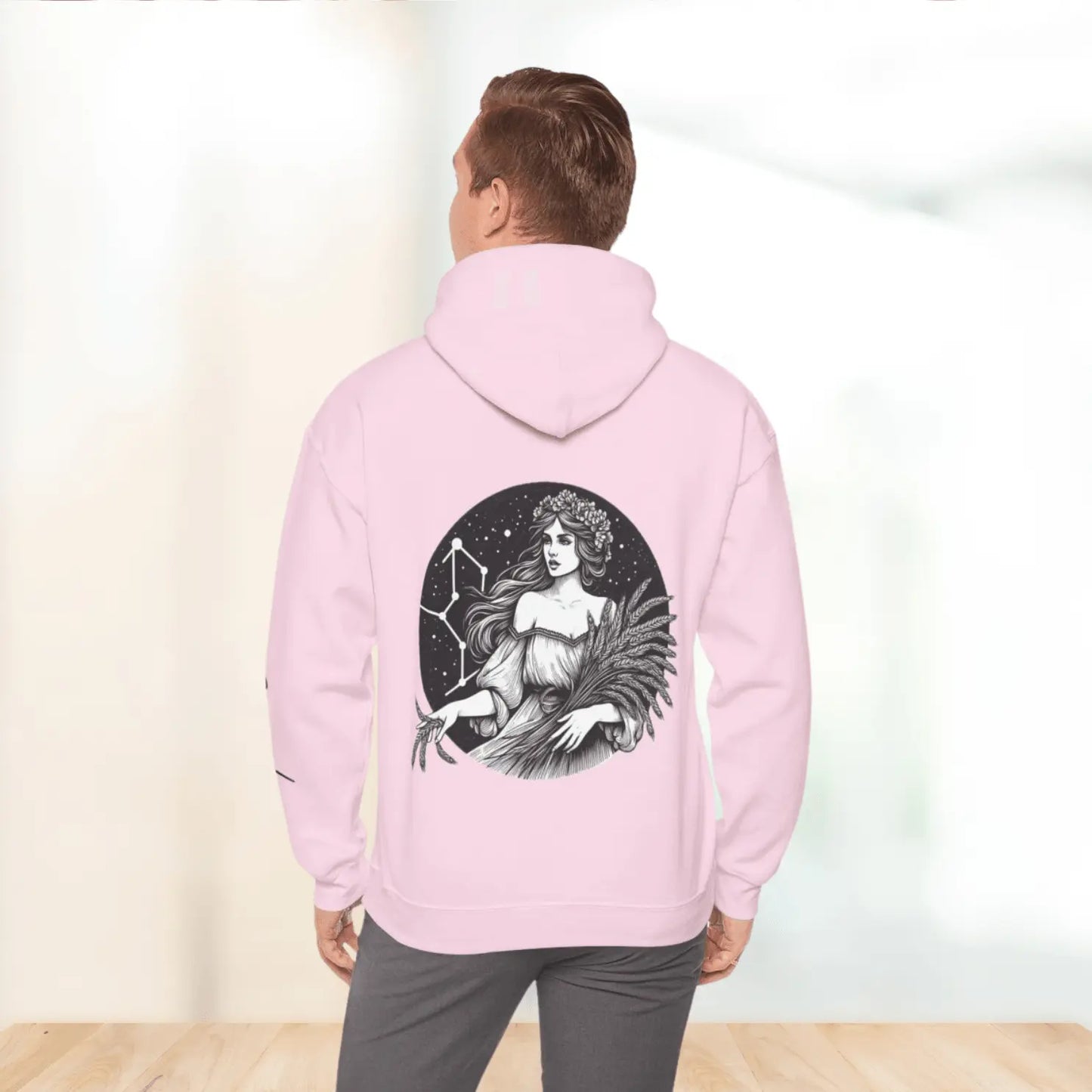 Unisex Hooded Sweatshirt - Virgo Sign