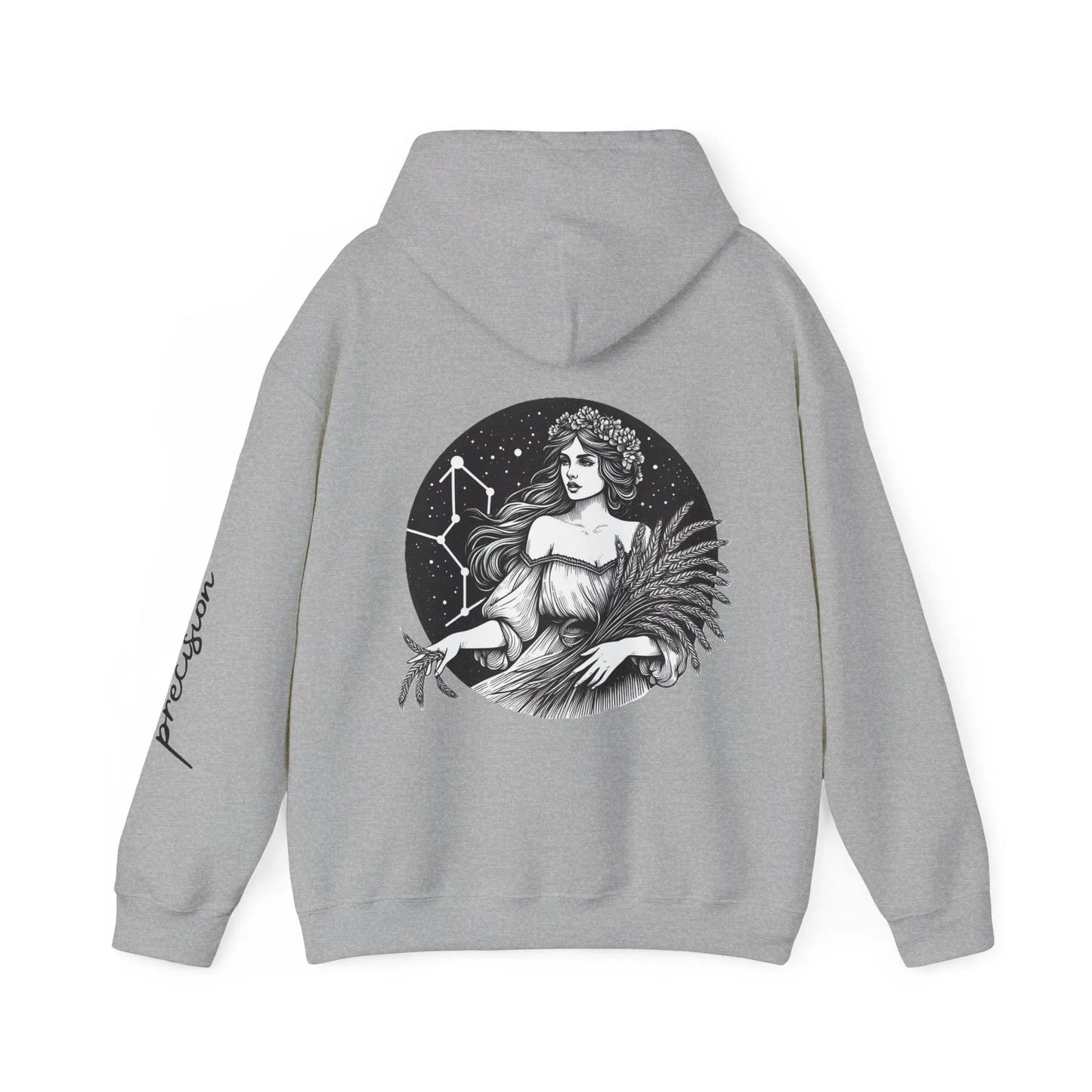 Unisex Hooded Sweatshirt - Virgo Sign