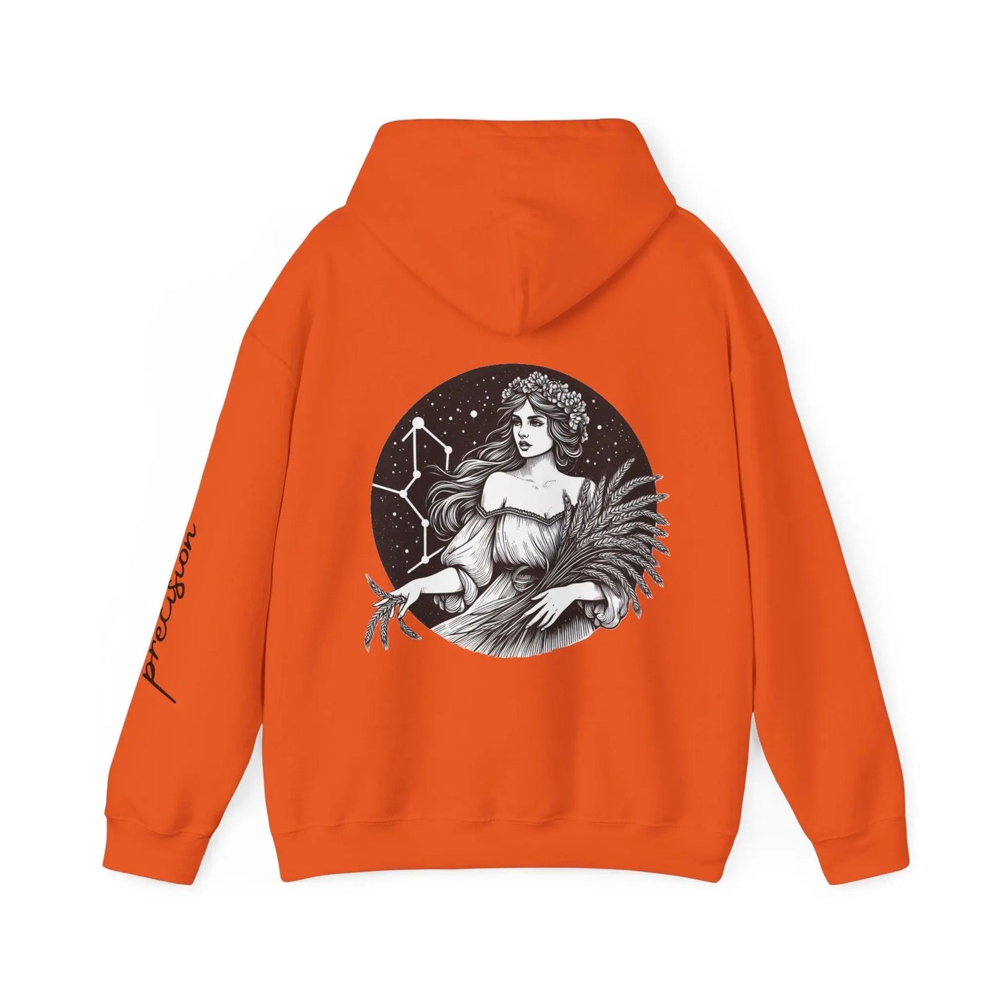 Unisex Hooded Sweatshirt - Virgo Sign