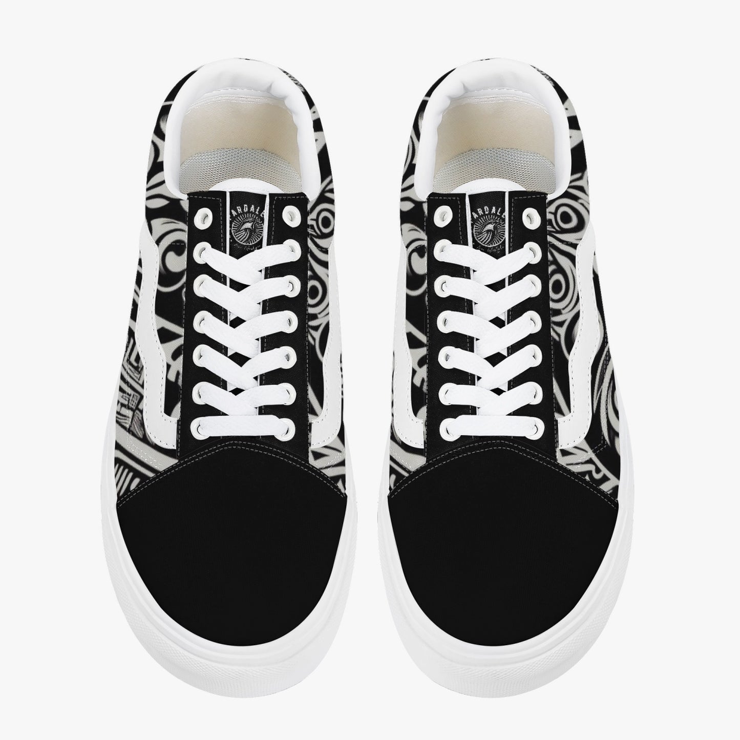 229. Trendy Low-Top Canvas Sneakers Pardalês_Free Lifestyle