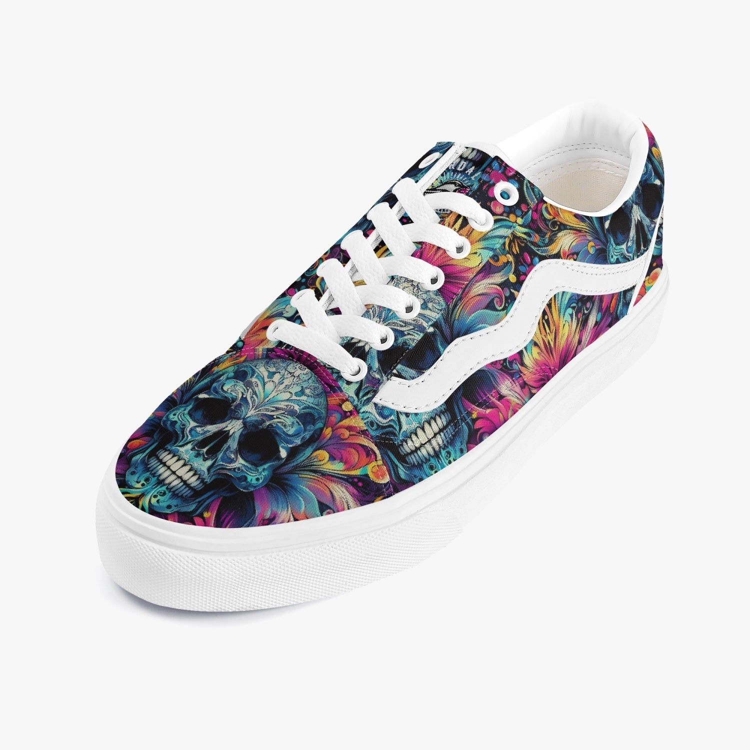 1139. Trendy Low-Top Canvas Sneakers Pardalês_Free Lifestyle