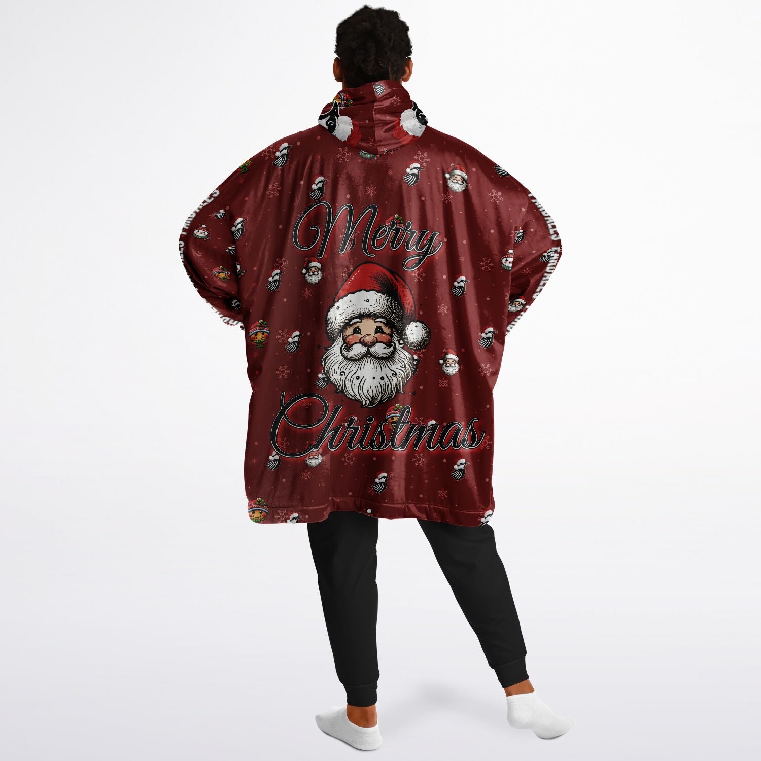 Snug Hoodie Unisex Christmas HO HO HO - Pardalês_Free Lifestyle