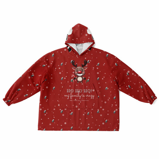 Snug Hoodie Unisex Christmas Raindeer Subliminator