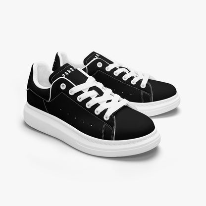 978. Leather Oversized Sneakers - Tongue Printable Pardalês_Free Lifestyle