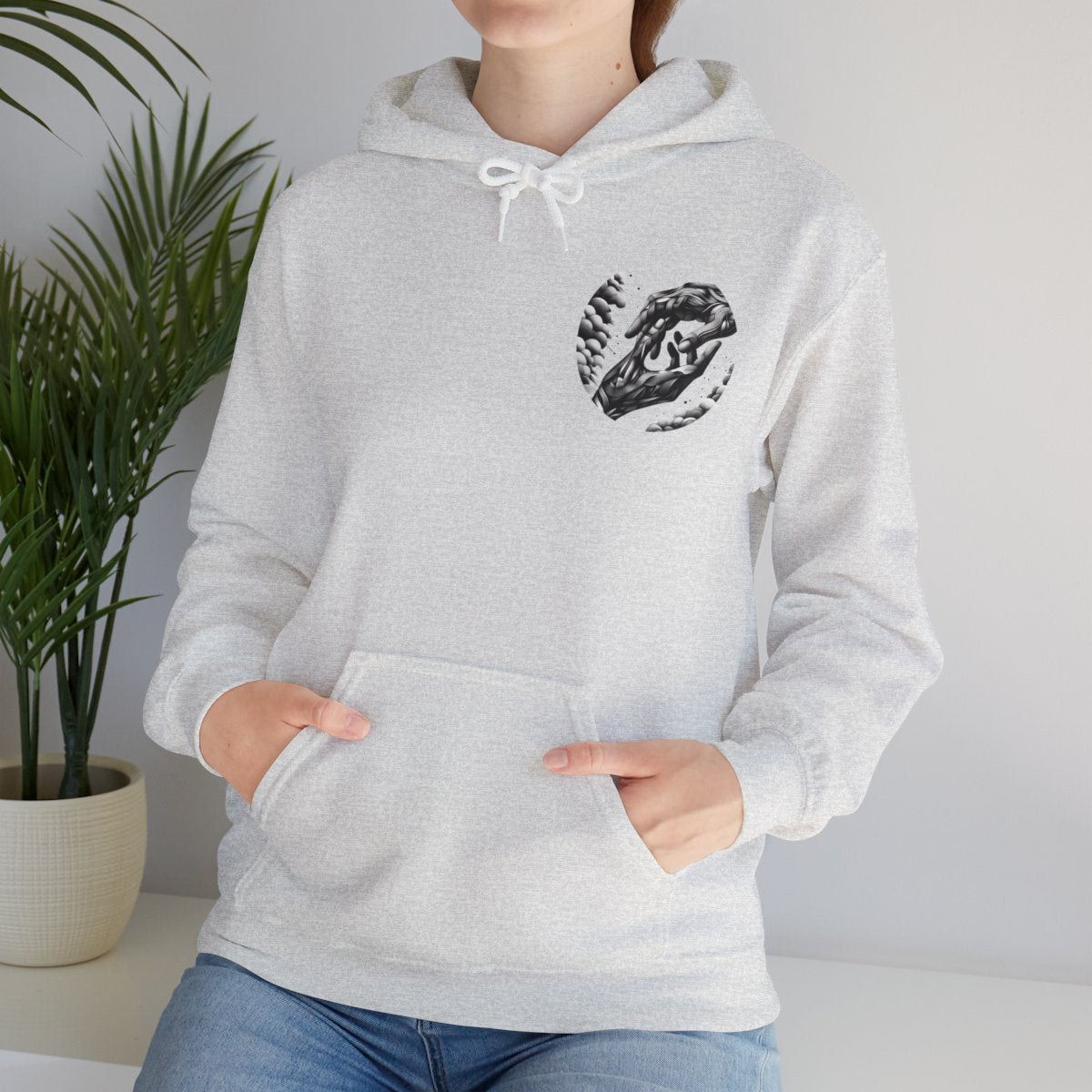 Unisex Hooded Sweatshirt - Valentine's Day - Empire - Couple Shirt 1/2 - Pardalês_Free Lifestyle