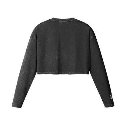 Sweat Crop Top Quietly-Judging PODpartner