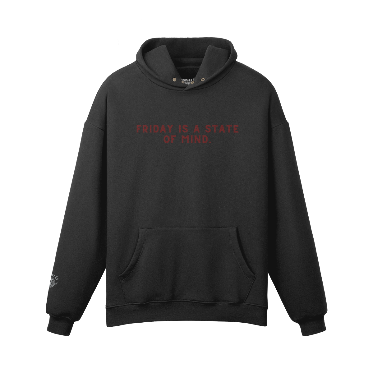 hoodie Unisex Fleece-lined Friday Mind PODpartner