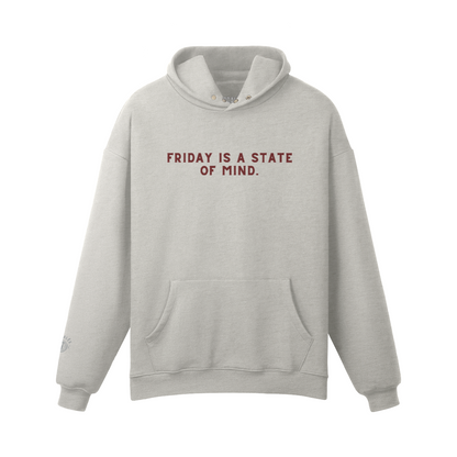 hoodie Unisex Fleece-lined Friday Mind PODpartner