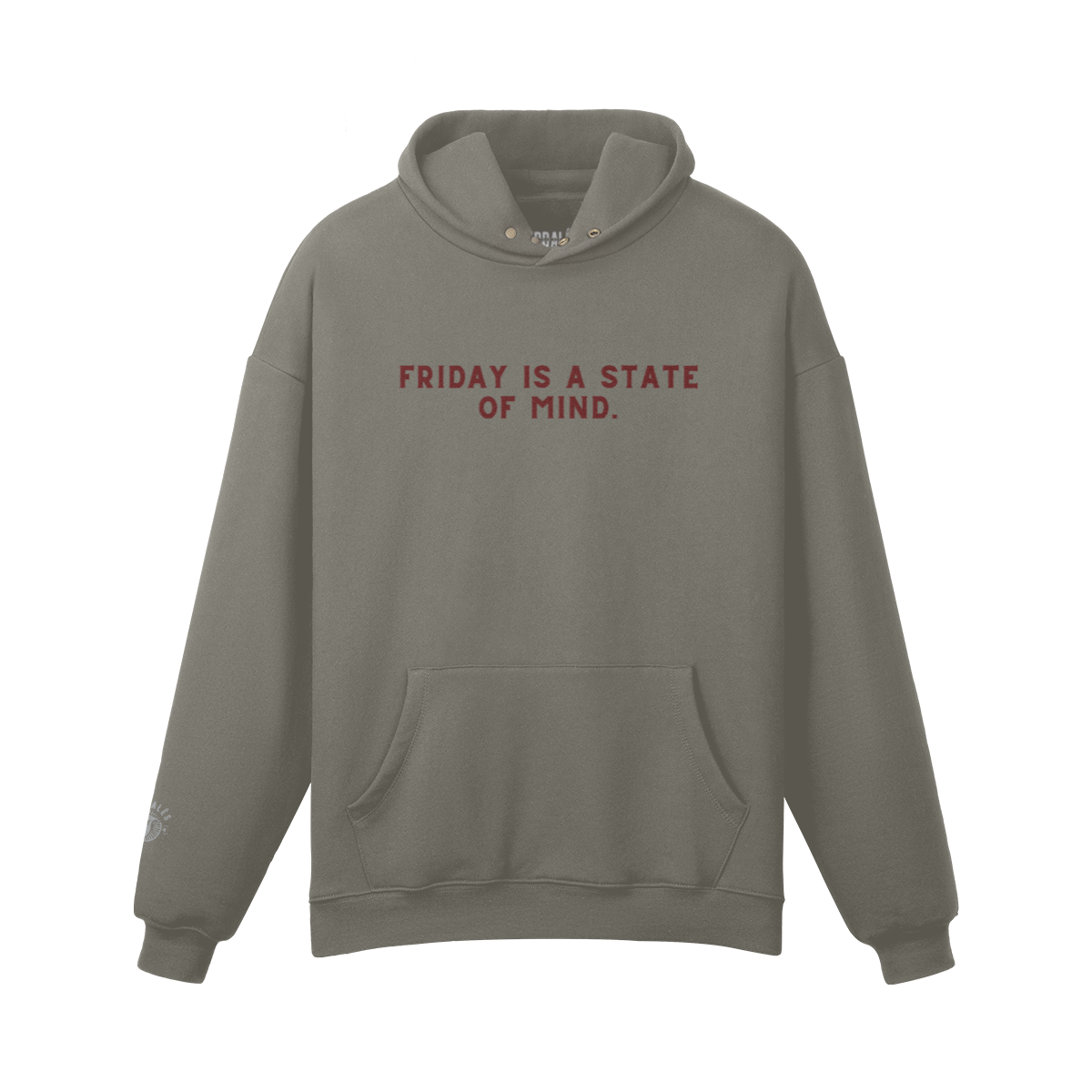 hoodie Unisex Fleece-lined Friday Mind PODpartner