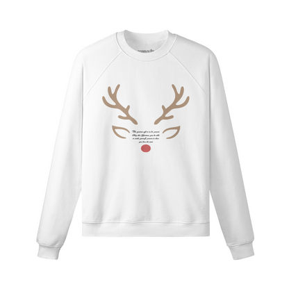 Sweatshirt Unisex Fleece-lined Reindeer PODpartner