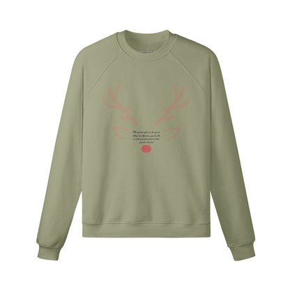 Sweatshirt Unisex Fleece-lined Reindeer PODpartner