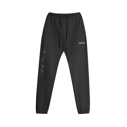 Sweatpants Fleece Lined Pardalês Black PODpartner