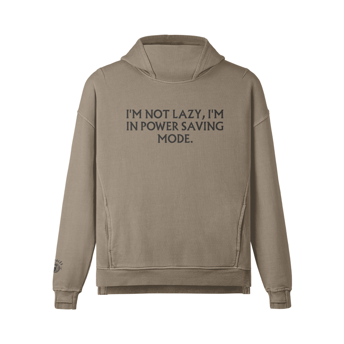 Hoodie Turtleneck lazy PODpartner